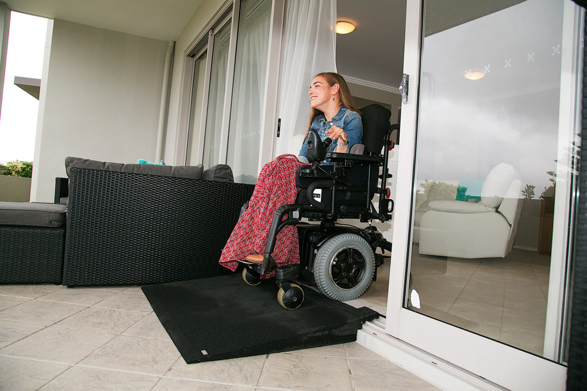 Tyrex Rubber Ramps: 1-12cm x 90cm – Mobiquip Aged Care Equipment
