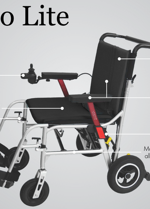 Lexham Mobility Prolite P-16 Folding Power Chair