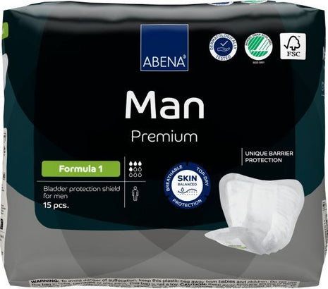 Abena Man Formula - Range of Sizes - Carton Buy Size Required (Carton Price) Abri-Man Formula 1 - 450ml