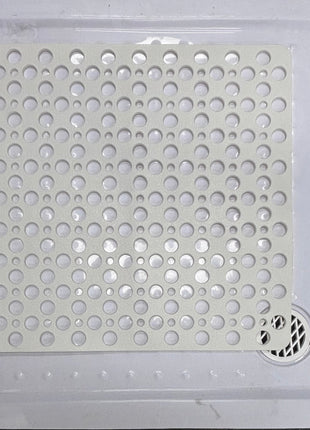 Deluxe White Shower Mat